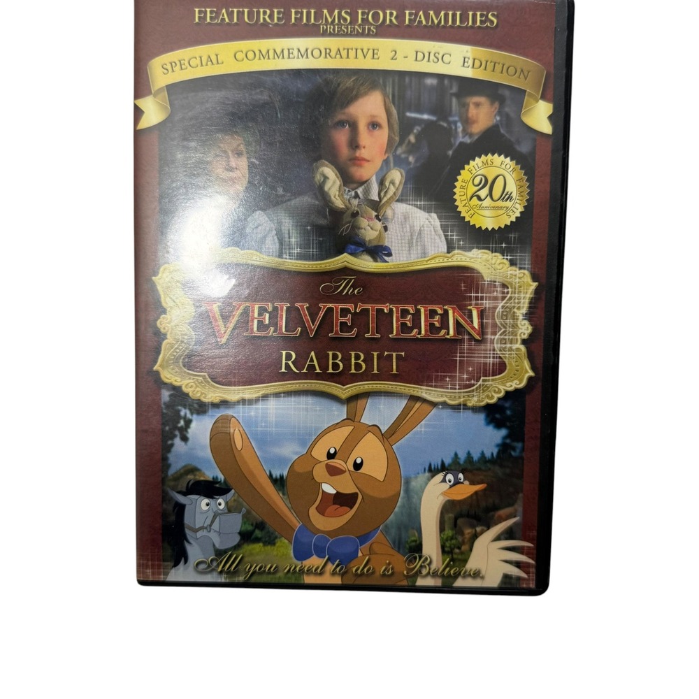 The Velveteen Rabbit DVD 2-Disc Special Edition Holiday Classic Families 2000